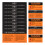 100Pièces Cartes Avertissement Parking Papier Multiusages Durable 10