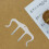 2Pz Clip Spartiti Tromba in Ferro Argento Per 11