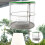 2Pcs Sturdy Plastic Mesh Hanging Cage for Outdoor Stable Use 4