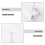 2Sets Universele Dubbelclips Netsteun Wit Ijzer Kinderbed Frame 7
