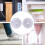 1Set Household Adhesive Hook and Loop Tape Strips Nylon for Curtains 6