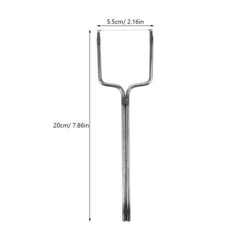 Cutter Argilla in Metallo Argento Per DIY Ergonomico E Sicuro 1