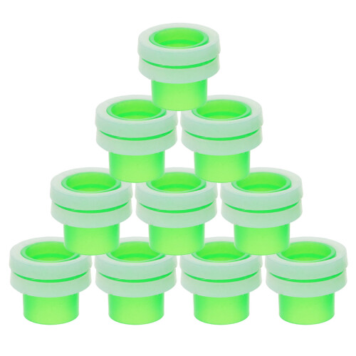 100Pièces Kit Joint Robinet Silicone Vert Pour Réparation Anti- 1