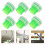 100Pièces Kit Joint Robinet Silicone Vert Pour Réparation Anti- 3
