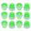 100Pièces Kit Joint Robinet Silicone Vert Pour Réparation Anti- 10