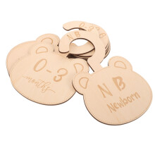7St Beige Kleerverdelers Babykleding En Babykamer