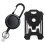 1Set Custodia Badge Nero Abs+pz Per 5