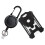1Set Custodia Badge Nero Abs+pz Per 8