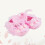 1Paio Scarpe Neonata Rosa Tessuto E Morbide 4