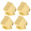 4Pz Valvola Cuore Oro Per Abs+rame Resistenti 1