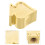 4Pz Valvola Cuore Oro Per Abs+rame Resistenti 10