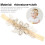 Fascia Per Neonata Beige E Tessuto 11