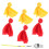 1Set Calcio Bandierine Penalty E 8