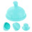 Silicone Baby Percussie Cup Lichtgroen Mucus Verwijderaar 9