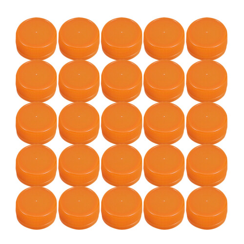 100Pz Tappi Per Bottiglie Arancioni Per DIY 1