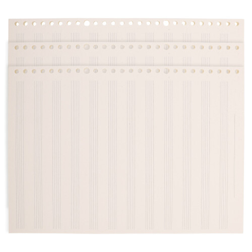 3Pz Notebook Carta Resistente Per E Chitarra