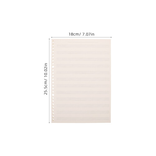 3Pz Notebook Carta Resistente Per E Chitarra 2