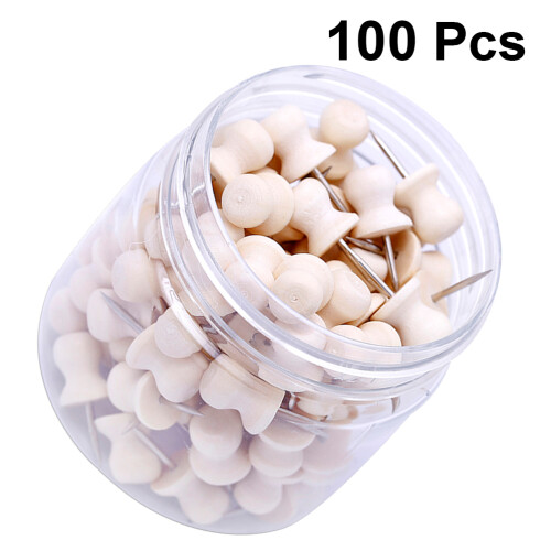 100Pz Decorative in Beige, Facili Usare Su Bacheche 1