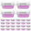 50Pz Pirottini Alluminio Con Per Dolci Cupcake Rosati 1