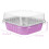 50Pz Pirottini Alluminio Con Per Dolci Cupcake Rosati 3
