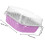 50Pz Pirottini Alluminio Con Per Dolci Cupcake Rosati 2