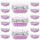 50Pz Pirottini Alluminio Con Per Dolci Cupcake Rosati 10