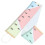 Children's Height Measurement Chart Pine Wood Multi-Color Decor 5