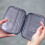 Navy Passport Wallet Travel Organizer Bag Portable Document Case 11