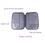 Navy Passport Wallet Travel Organizer Bag Portable Document Case 8
