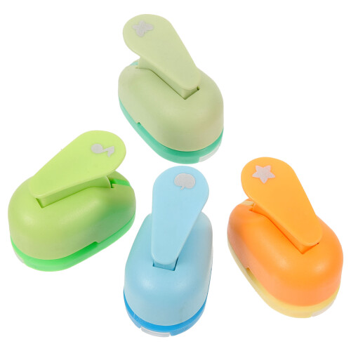 4Pz Punch Sagomato A in ABS Per Bambini E Handmade