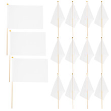 50Pz Bandiere Piccole Per Sventolare in Festa Materiale Resistente