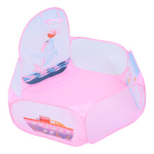 Piscina Giochi Pieghevole Bambini Rosa Con E