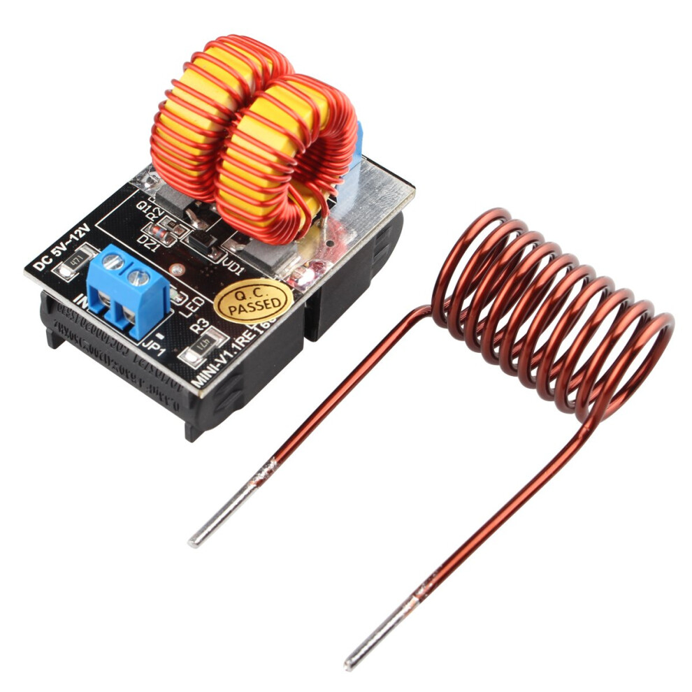 5~12V Zvs Low Voltage Induction Heating Power Supply Tesla Driver Board Module With Coil Input Range Induction Module 9354506225964