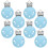 8Pz Clip in E Per Ciuccio Baby E Decorazioni DIY 2