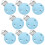 8Pz Clip in E Per Ciuccio Baby E Decorazioni DIY 8