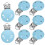 8Pz Clip in E Per Ciuccio Baby E Decorazioni DIY 9