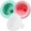3Pz Massaggiatore Torace Silicone Con Coppette Percussione Per 2