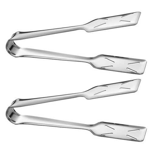 2Pz Pinze in Acciaio Per Cibo Casa Resistenti Pratiche