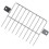 1Set Grondaia in Acciaio Inox Argento Per Balcone E 4