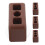 4Pcs Portable Brown Plastic Playpen Connector Set Suction 10