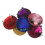 6Pz Barrette Mini Cappello Plume Colorate Delicate Per 8