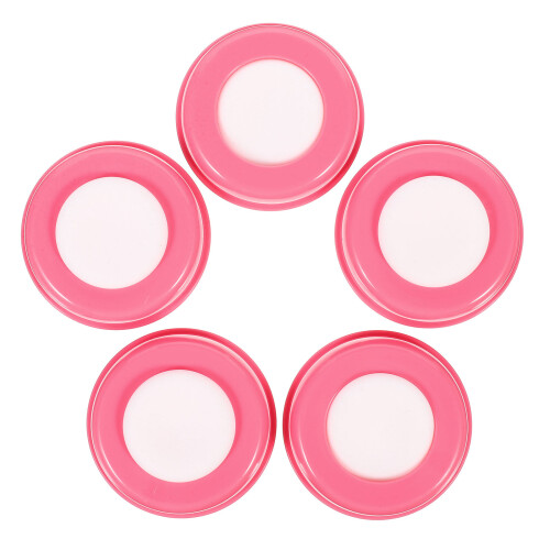 5Pz Sigillanti Rosa in Silicone Per Versatili