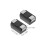 100Pz Set Raddrizzatori Nero 800V 1A Per 2