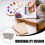 1Set Contenitore Lavapennelli Beige Per Pittura 11