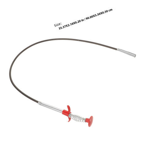 Déboucheur Flexible Acier Pour Lavabo Bain Douche Usage Maison 1