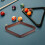 Rack Triangolare in Per Tavolo Pool E Bar 7