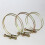 4 Pcs Adjustable Stainless Steel Double Wire Hose Clamps 2 Inch 6