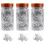 3Pz Decorazione Foil Nail Art Per Unghie E Moda 6