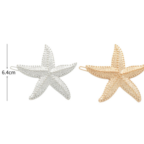 4Pz Fermagli Vintage Stella Punte Per Party 1
