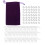 1Set Argento Ganci Viola Con Borsa Gioielli 6